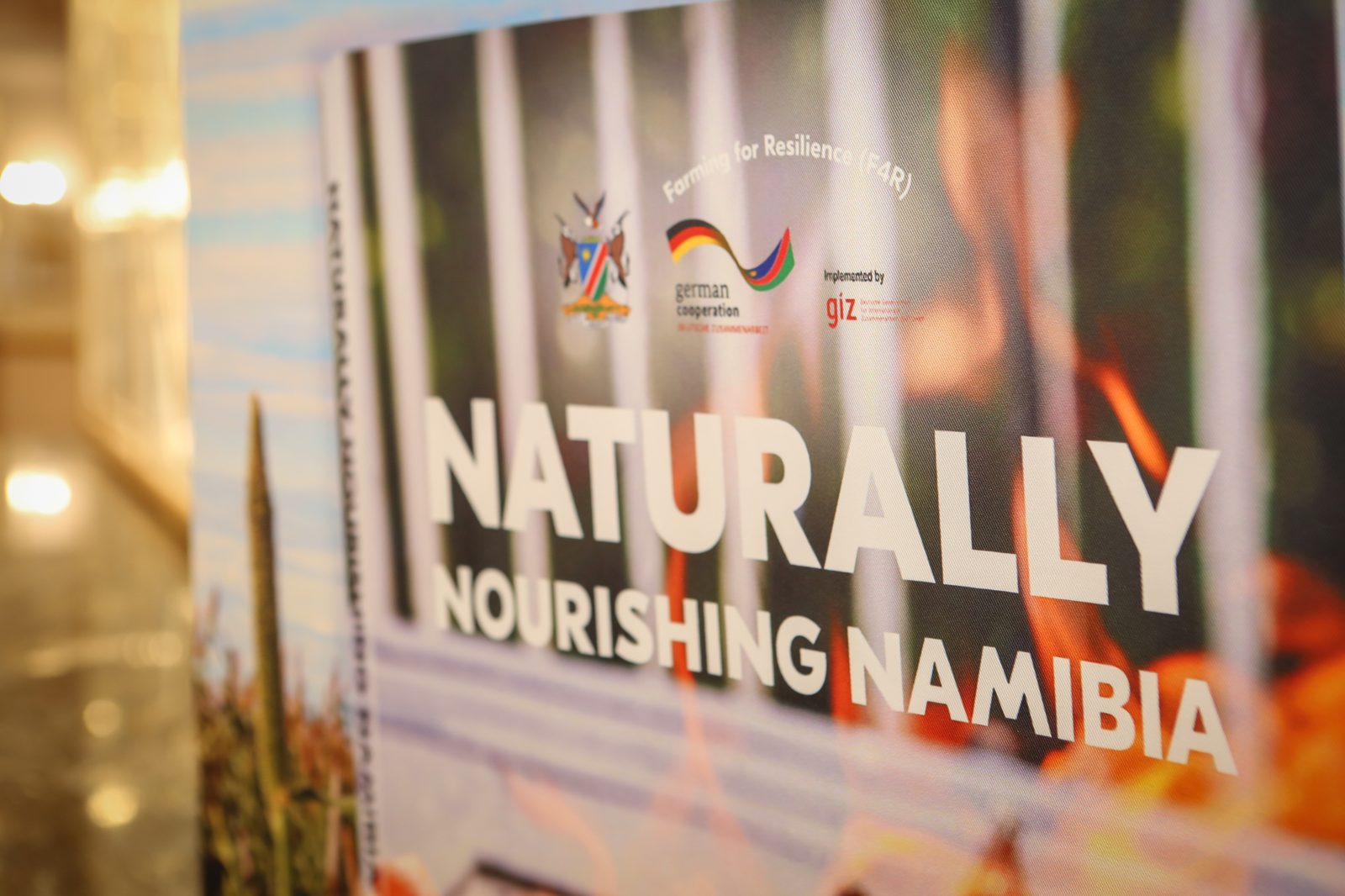 Book launch event for an agriculture sector resilience programme